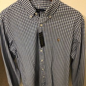 Polo Ralph Lauren shirt. Long sleeve men shirt. Brand new. Large size.LG size